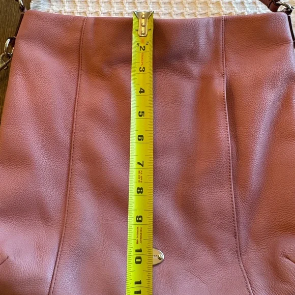 Coach Blush Leather Shoulder Bag - Picture 11 of 14